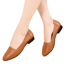 Load image into Gallery viewer, MUYANG MIE MIE Women Shoes Woman Genuine Leather Flat