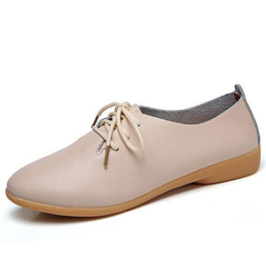 Plus size Loafers Women Shoes Lace up Moccasins